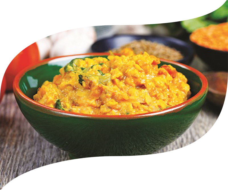 Dhal and Garlic Curry
